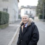Portrait of smiling senior dental implant patient